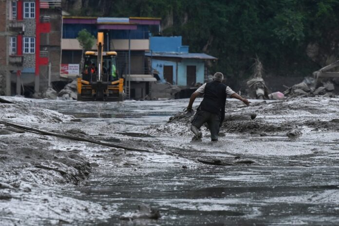 NEPAL-WEATHER-LANDSLIDE-FLOOD