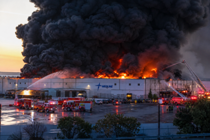 california incendio