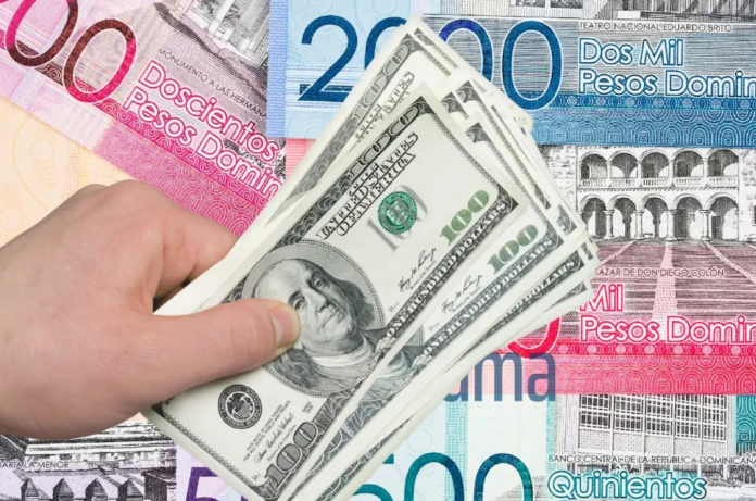 dolar e pesos