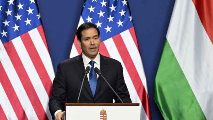 US Secretary of State Marco Rubio visits Hungary